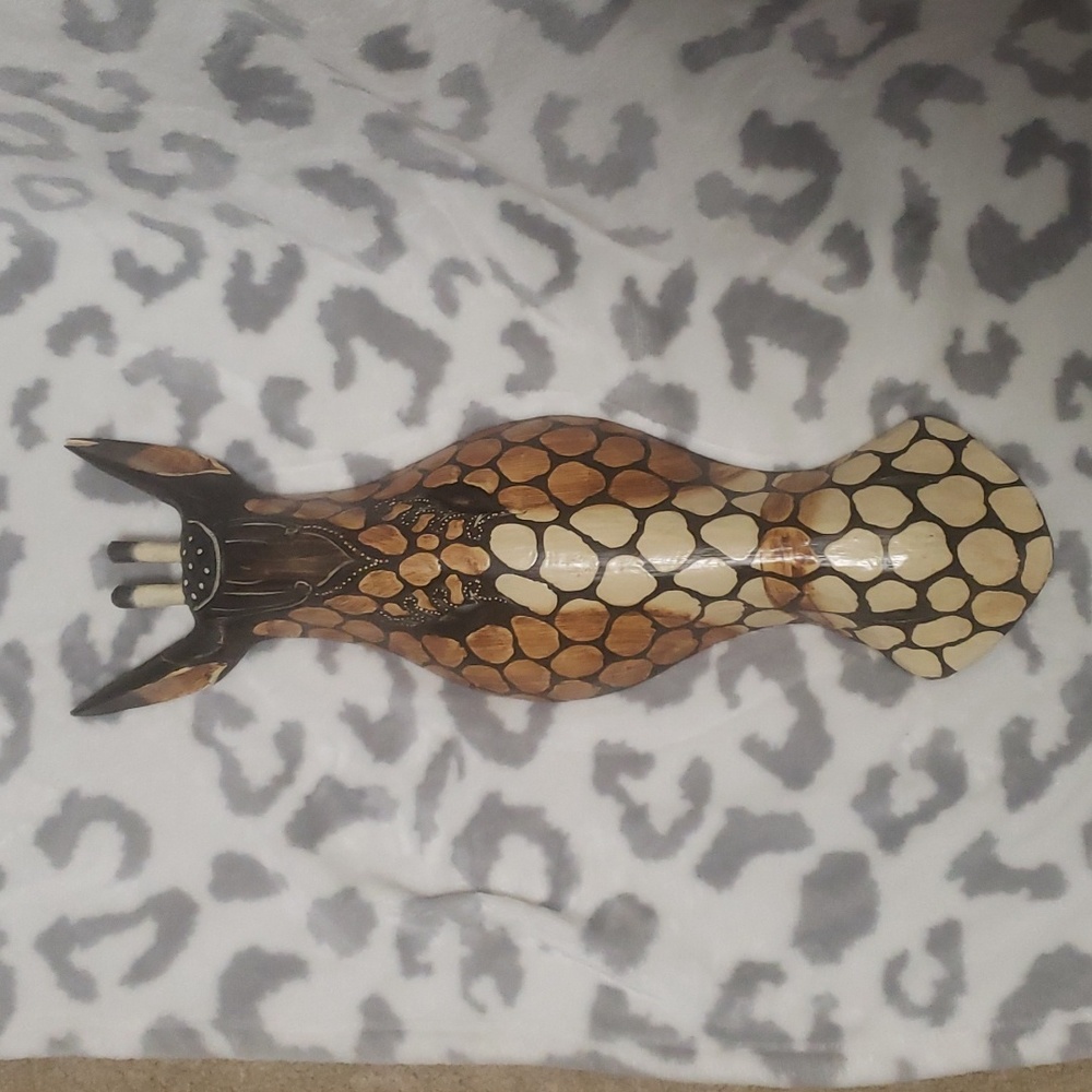 Giraffe wooden mask